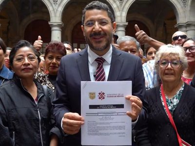 Programa de Mejoramiento Barrial ya es derecho constitucional en CDMX, anuncia Martí Batres