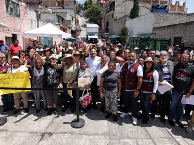 Gobierno CDMX destina 2 millones de pesos a Mejoramiento Barrial en GAM