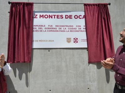 Martí Batres entrega reconstrucción del edificio “Paz Montes de Oca 93” en Benito Juárez
