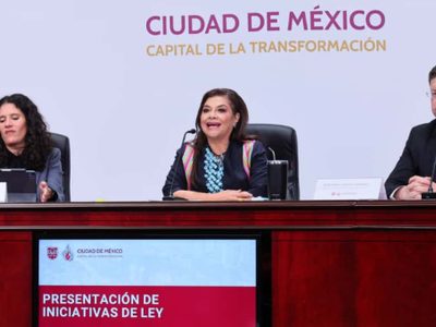 Clara Brugada presenta iniciativas de Ley sobre Sistema Público de Cuidados, Seguridad y Justicia