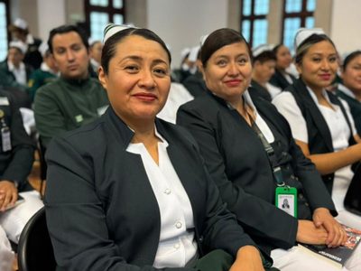Titular de la Secretaría de Salud Pública CDMX resalta importancia de la labor de enfermeros