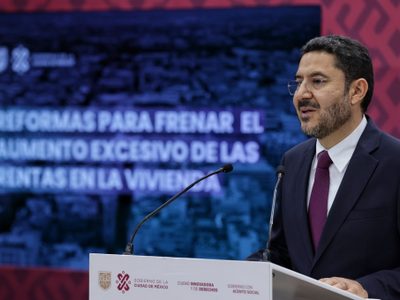 Martí Batres presenta iniciativa de reformas para frenar aumento de rentas de vivienda en CDMX