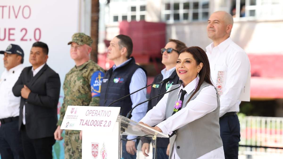 Operativo Tlaloque 2.0: Clara Brugada da banderazo de salida a equipos |